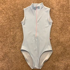 Light blue/Pink Yumiko Leotard